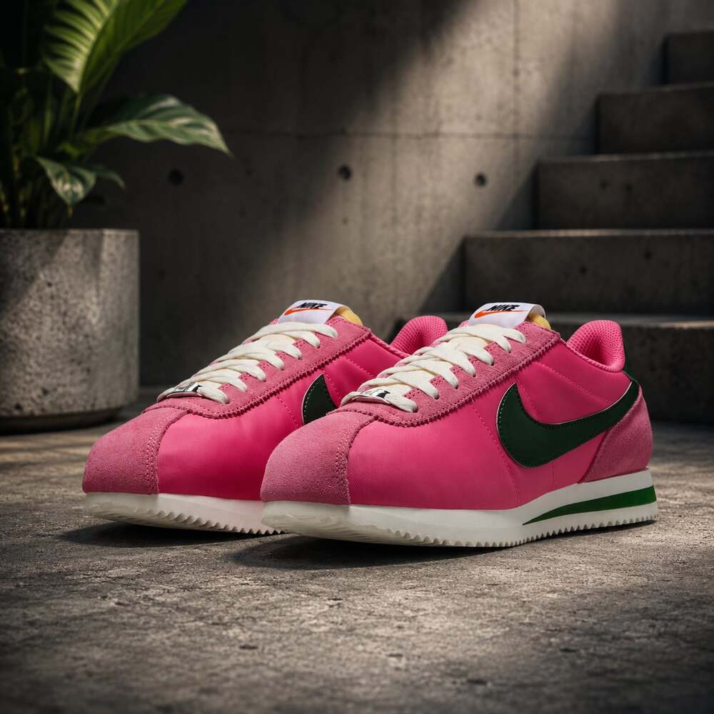 Nike Cortez 'Pinksicle Fir' Sneaker Size 9